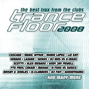 Cover for Trance Floor 2008 / Various (CD) (2008)
