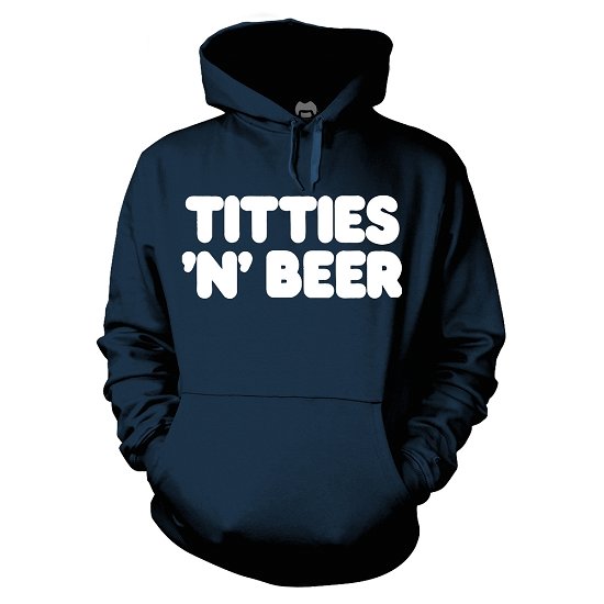 Cover for Frank Zappa · Titties 'n' Beer (Hoodie) [size L] [Blue edition] (2019)
