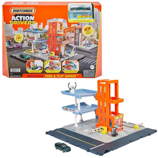 Cover for Matchbox · Matchbox Action Drivers Garage Playset with Sound (MERCH) (2021)