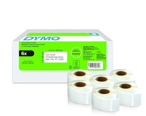 Cover for Dymo · DYMO Endlosetikettenrolle für Etikettendrucker wei (MERCH)