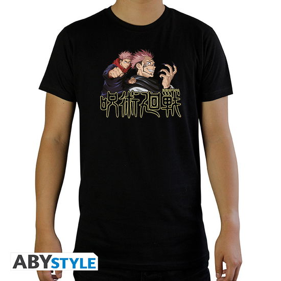 Cover for Jujutsu Kaisen · Jujutsu Kaisen: Itadori &amp; Sukuna Black Basic 150 (T-Shirt Unisex Tg. 2XL) (ACCESSORY)