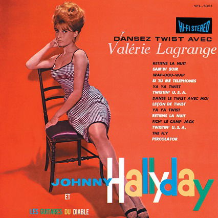 Cover for Johnny Hallyday · Dansez Le Twist Avec Valerie Lagrange (LP) (2016)