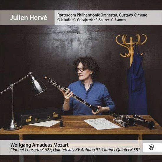 Cover for Julien Herve · Mozart: Clarinet Concerto K622/quintettsatz Kv Anhang 9 (CD) (2019)