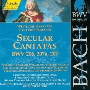 Cover for Bach-collegium / Rilling · * BACH: Kantaten BWV206,207a,207 (CD) (2000)