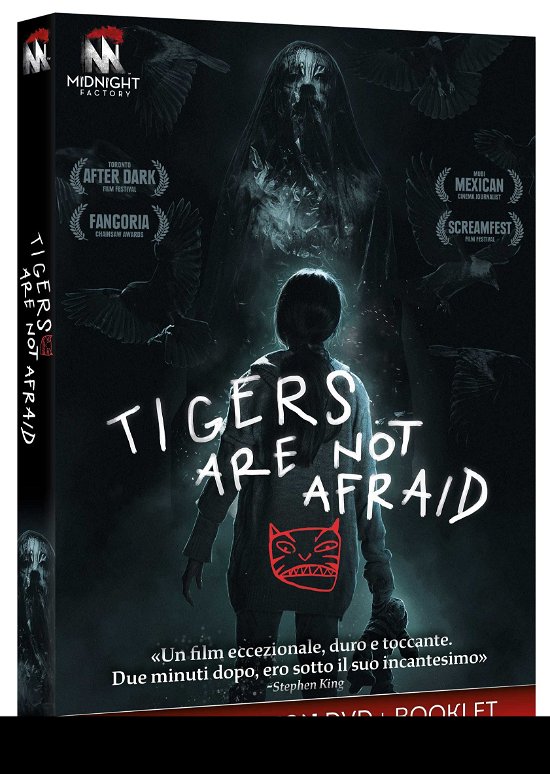Cover for Tenoch Huerta,paola Lara,juan Ramon Lopez · Tigers Are Not Afraid (Dvd+booklet) (DVD) (2020)