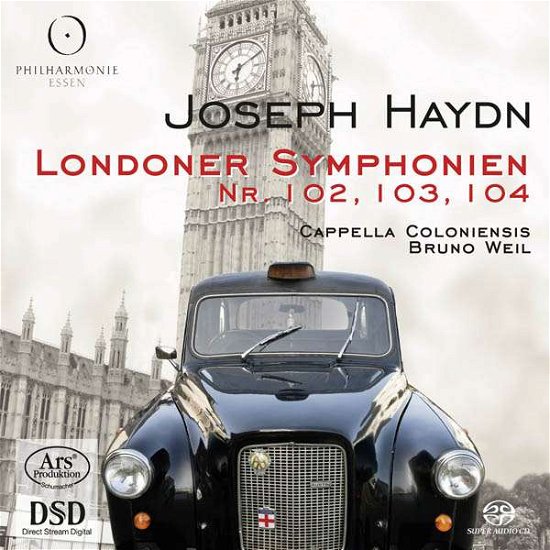 Cover for Joseph Haydn · Symphonies 102 / 103 / 104 - Cappella Coloniesis - Bruno Weil (CD) (2015)