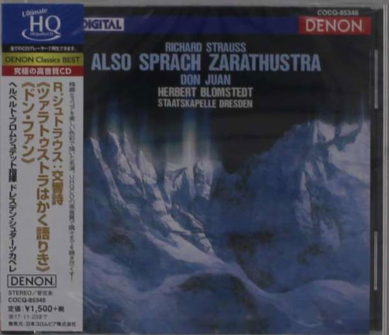 R.strauss: `also Sprach Zarathustra` `don Juan` - Herbert Blomstedt - Music - NIPPON COLUMBIA CO. - 4549767022642 - May 24, 2017