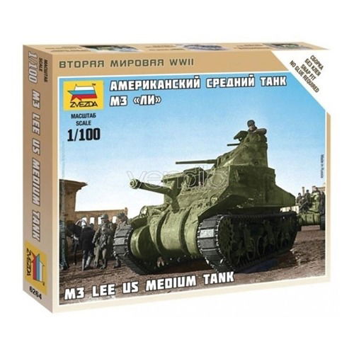 Cover for Zvezda · ZVEZDA - 1/100 M-3 Lee (Toys)