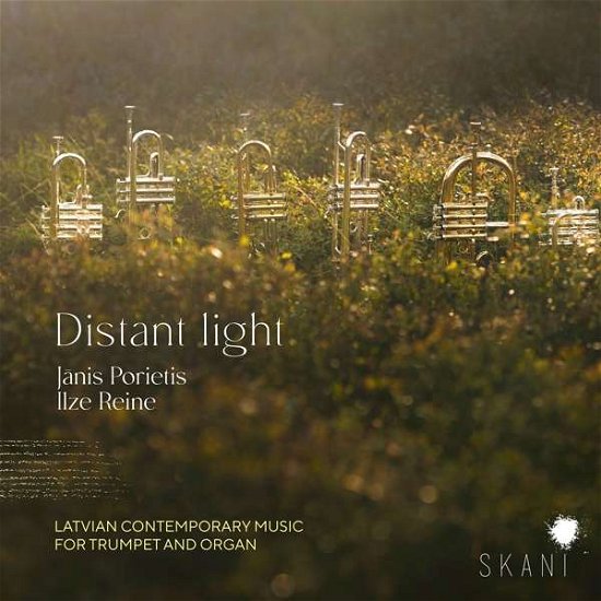 Cover for Janis Porietis / Ilze Reine · Distant Light: Latvian Contemporary Music For Trumpet And Organ (CD) (2021)