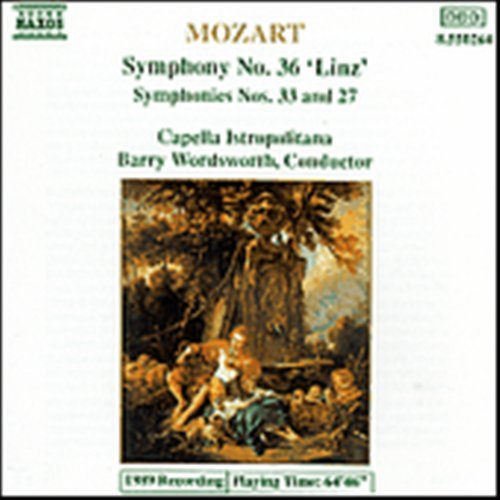 Sinfonien 27+33+36 "Linz" *s* - Wordsworth,Barry / CIB - Musikk - Naxos - 4891030502642 - 21. mars 1991