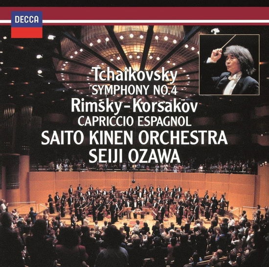 Tchaikovsky: Symphony No.4 / R-korsakov: Capriccio Espagnol <limited> - Ozawa Seiji - Music -  - 4988031645642 - June 19, 2024