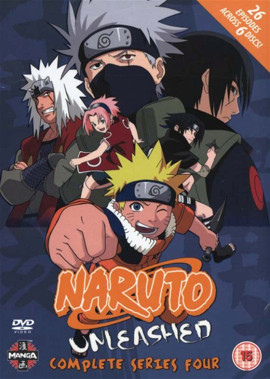 Naruto Unleashed Series 4 - Naruto Unleashed - Film - MANGA ENTERTAINMENT - 5022366703642 - 23. februar 2009