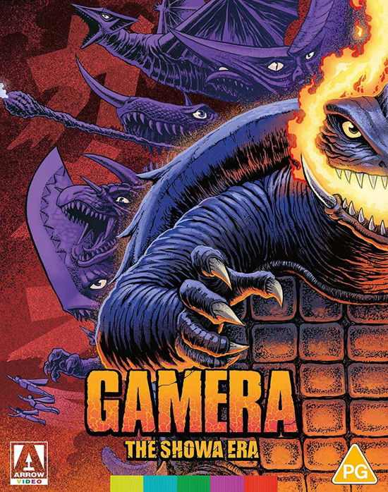 Cover for Gamera · Gamera - The Showa Era (Blu-Ray) (2021)