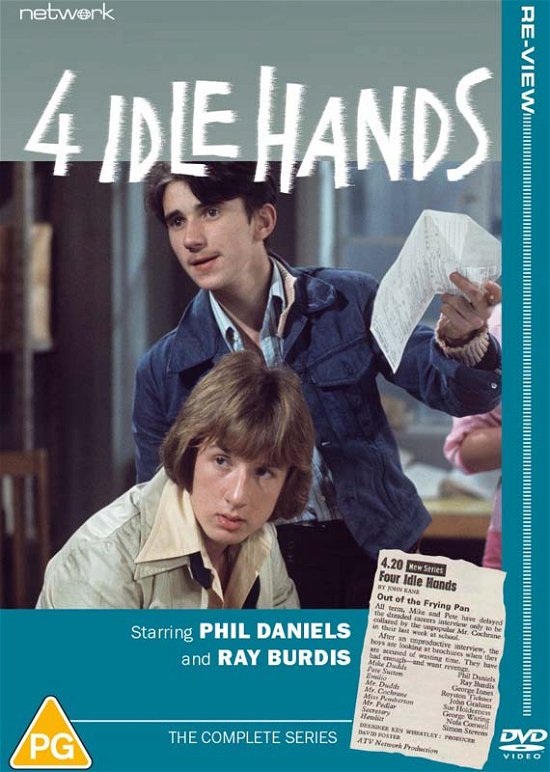 Cover for 4 Idle Hands  the Complete Series · 4 Idle Hands - Complete Mini Series (DVD) (2023)