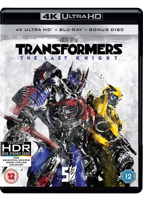 Cover for Transformers 5 - The Last Knight (4K UHD Blu-ray) (2017)