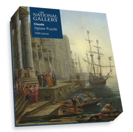 Cover for National Gallery's Seaport with the Embarkation of Saint Ursula 1000 Piece Puzzle (MERCH) (2023)