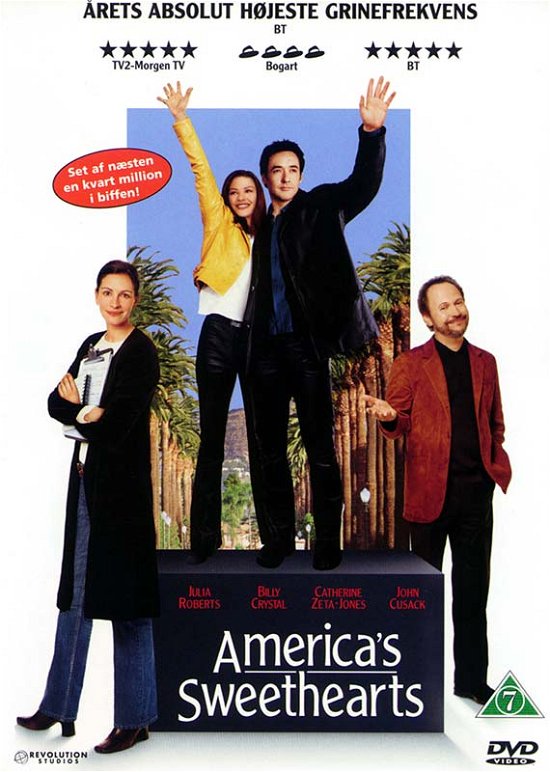 Cover for America's Sweethearts [dvd] (DVD) (2023)