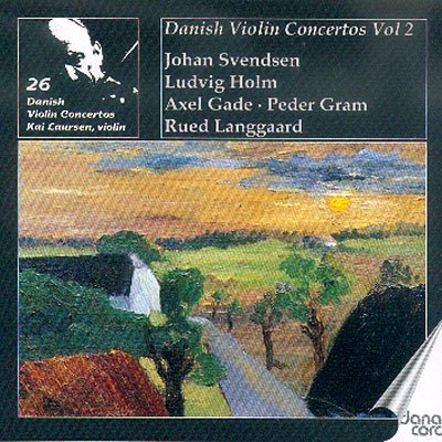 Danish Violin Concertos 3-4 - Laursen - Musikk - DAN - 5709499463642 - 26. mai 2009