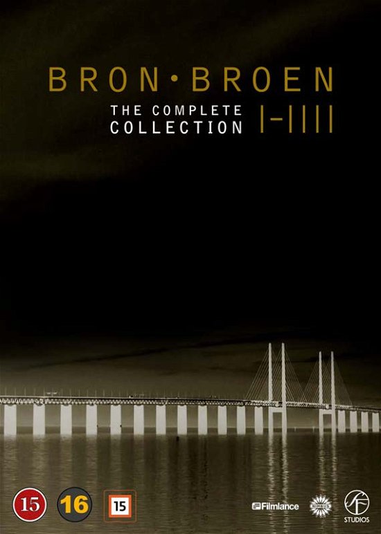 Broen · Bron / Broen 1-4 (The Complete Collection) (DVD) [Box Set edition] (2018)