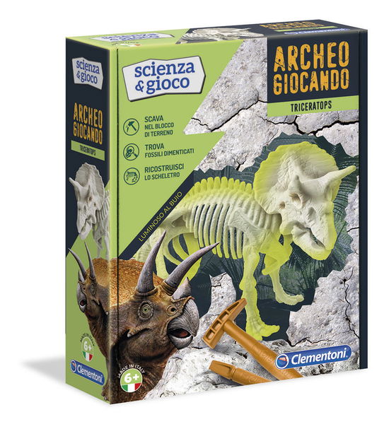 Cover for Clementoni: Scienza E Gioco · Archeogiocando - Triceratopo (MERCH)