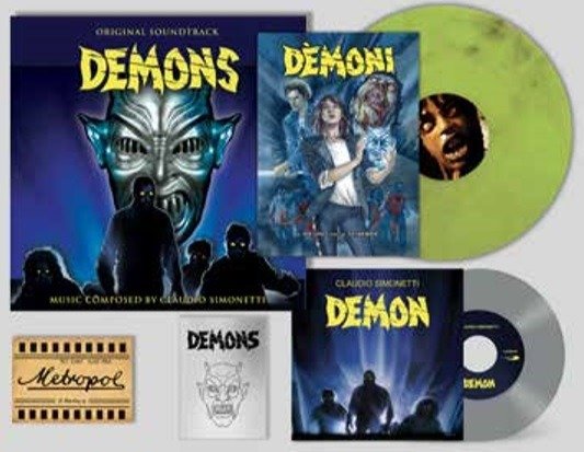 Demons - Claudio Simonetti - Music - DEEP RED - 8019991885642 - October 30, 2020