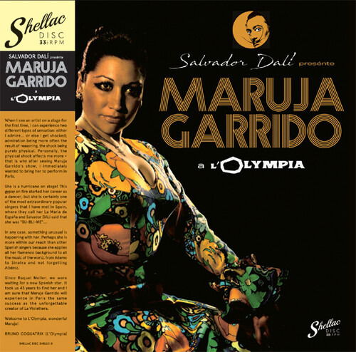 Cover for Maruja Garrido · Salvador Dali Presente M.G. A L'olympia (LP) (2021)