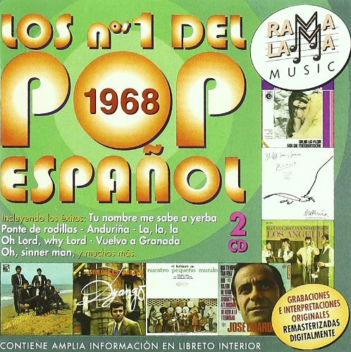 Cover for Los Numeros 1 Del Pop Espanol 1968 / Various (CD) (2017)