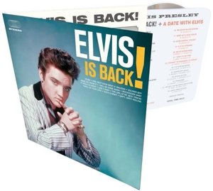 Cover for Elvis Presley · Elvis Is Back! / A Date With Elvis (CD) (2015)