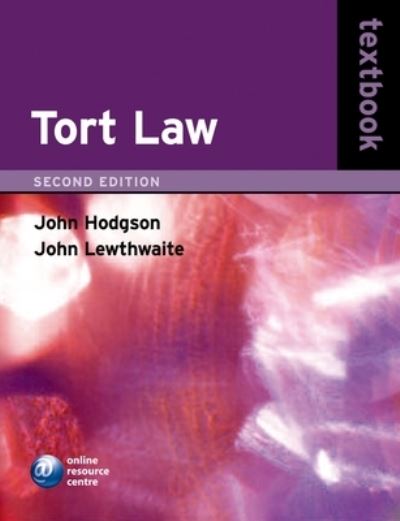 Cover for John Hodgson · Tort Law Textbook (Paperback Book) [2 Rev edition] (2012)