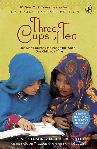 Cover for Greg Mortenson · Three Cups of Tea (Hardcover Book) [Young Readers, Turtleback School &amp; Library Binding, Reprint edition] (2009)