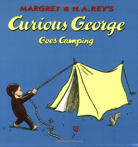 Cover for H. A. Rey · Curious George Goes Camping Book &amp; Cd - Curious George (Audiobook (CD)) [Pap / Com edition] (2007)