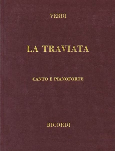 Cover for Giuseppe Verdi · La Traviata: Vocal Score (Hardcover Book) (1987)
