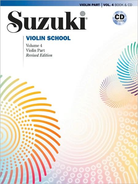 Cover for Dr. Shinichi Suzuki · Suzuki Violin School Part 4 (Bog/CD) [Revised edition] (2008)
