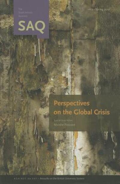 Cover for Moishe Postone · Perspective on Global Crisis (Paperback Book) (2012)