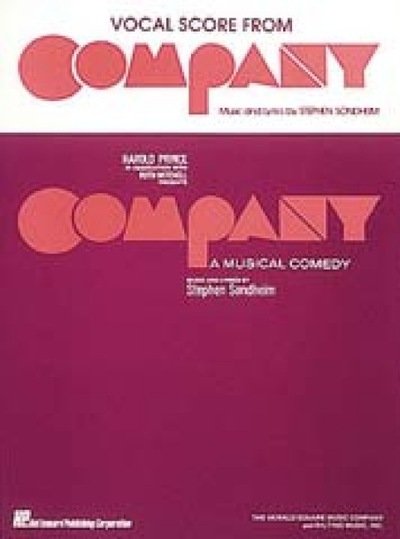 Cover for Stephen Sondheim · Company (Partituren) [Reprint edition] (1983)