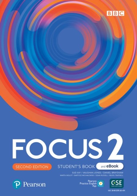 Cover for Sue Kay · Focus 2ed Level 2 Student's Book &amp; eBook with Extra Digital Activities &amp; App (Book) (2021)