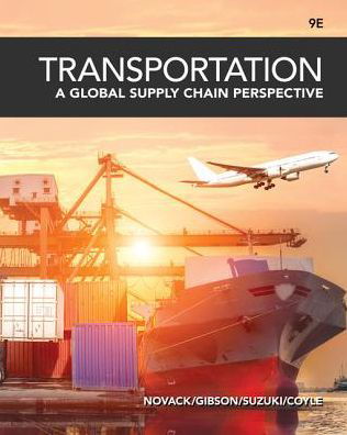 Cover for Coyle, John (Penn State University) · Transportation: A Global Supply Chain Perspective (Inbunden Bok) (2018)