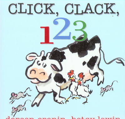 Cover for Doreen Cronin · Click, Clack, 123 (Tavlebog) (2006)
