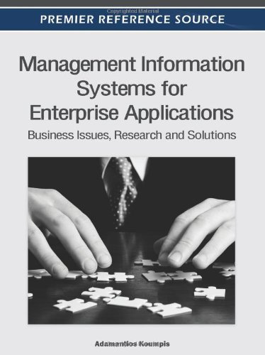 Cover for Adamantios Koumpis · Management Information Systems for Enterprise Applications: Business Issues, Research and Solutions (Hardcover Book) (2012)