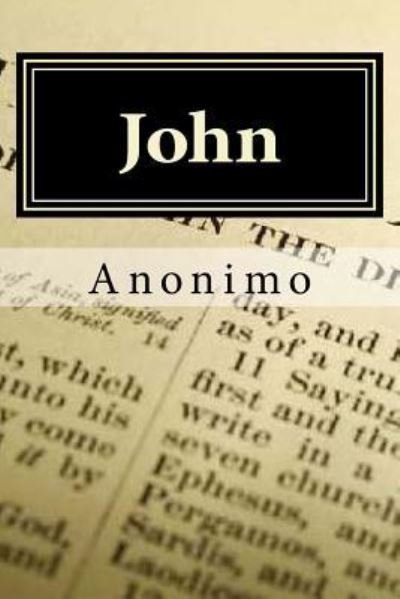 Cover for Anonimo · John (Paperback Book) (2016)