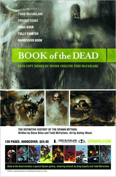 Cover for David Hine · Spawn: The Book Of The Dead (Hardcover Book) (2008)