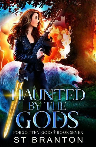 Cover for Cm Raymond · Haunted By The Gods (Paperback Book) (2020)