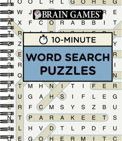 Cover for Publications International Ltd. Staff · Brain Games 10 Min Word Search Puzzles (Book) (2017)