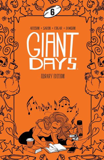 Cover for John Allison · Giant Days Library Edition Vol 6 (Inbunden Bok) (2024)