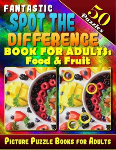 Cover for Razorsharp Productions · Fantastic Spot the Difference Book for Adults (Pocketbok) (2018)