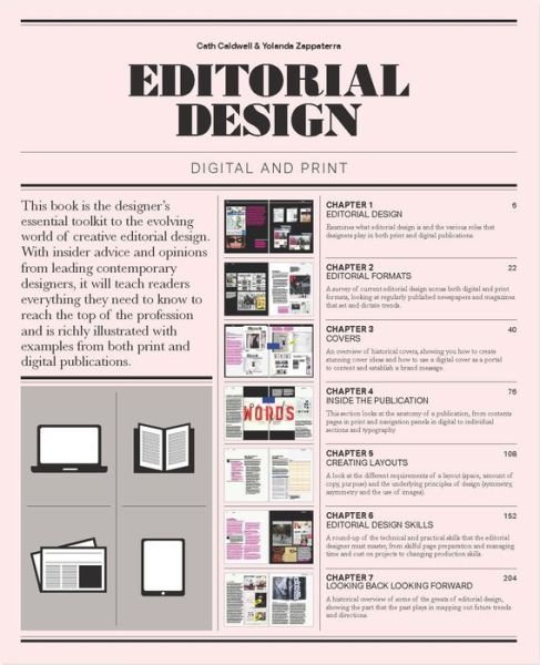 Editorial Design: Digital and Print - Cath Caldwell - Böcker - Laurence King Publishing - 9781780671642 - 1 oktober 2014