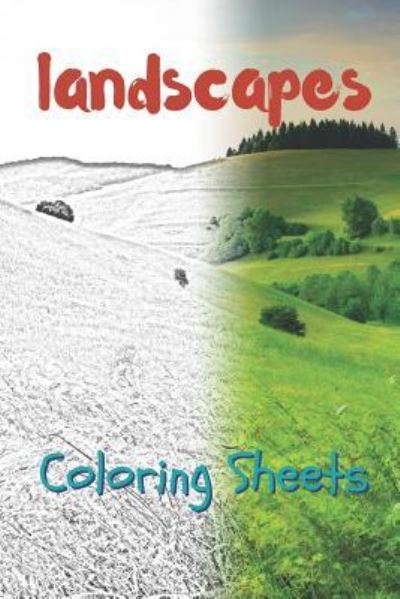 Cover for Julian Smith · Landscape Coloring Sheets (Pocketbok) (2019)