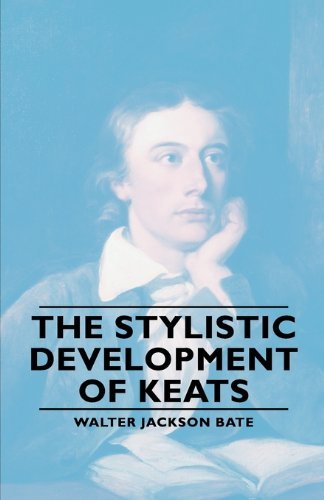 Cover for Walter Jackson Bate · The Stylistic Development of Keates (Pocketbok) (2006)
