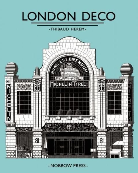 Cover for Thibaud Herem · London Deco - Leporello (Hardcover bog) (2013)