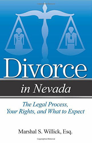 Cover for Marshal S Willick · Divorce in Nevada: The Legal Process, Your Rights, and What to Expect - Divorce In (Paperback Book) (2014)